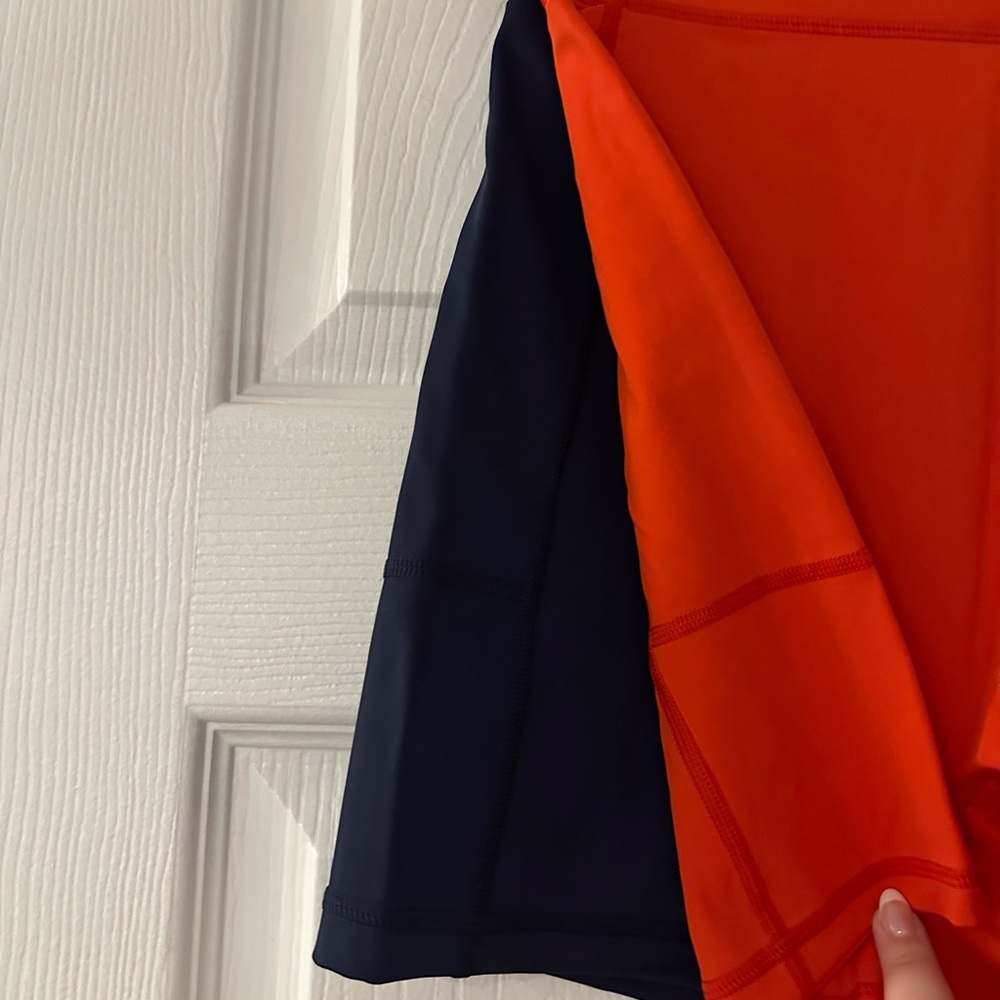 Offline Biker shorts set (Orange and Blue)